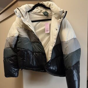 Women's Colorblock Puffer Jacket